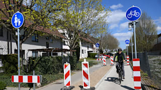 So winzig ist Deutschlands kürzester Radweg