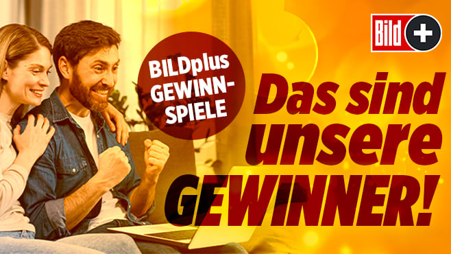 BILDplus Gewinnspiele: Unsere Gewinner jubeln bereits!!!
