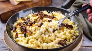 Preiswert-Gericht: Einfache Käsespätzle für 2,17 Euro pro Portion