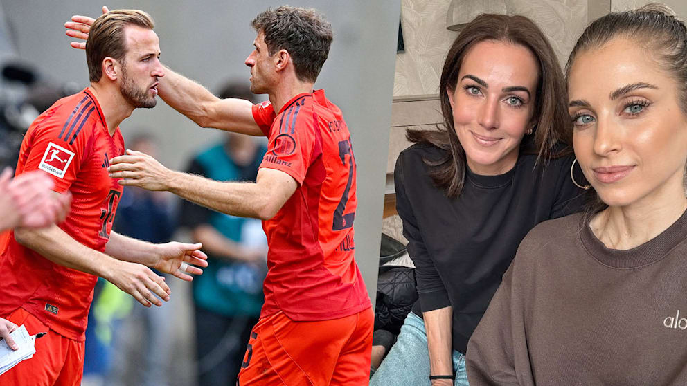 Bayern-Sieg in Hoffenheim! Müller feiert, seine Lisa lächelt bei Cathy