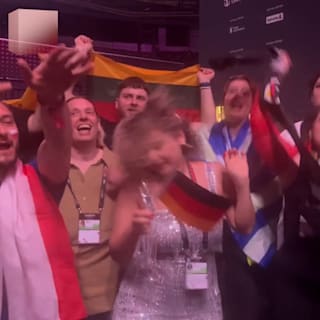 So wird hinter den Kulissen gefeiert: „Baller“ reißt die Halle mit