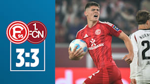 Fortuna Düsseldorf gegen Nürnberg: Spektakuläre Aufholjagd im Video!