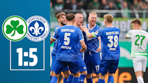 Heftige Heimpleite: Darmstadt demütigt Fürth