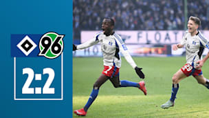 Dompé trifft perfekten Freistoß: HSV rettet Ungeschlagen-Serie