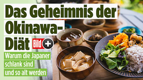 Darum sind die Japaner schlank und werden so alt 