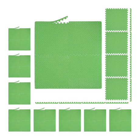 16 x grüne Bodenschutzmatte