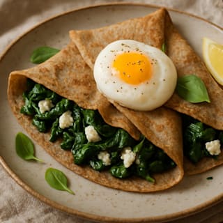 Buchweizen-Crêpes: Herzhaftes Frühstück ohne Zucker