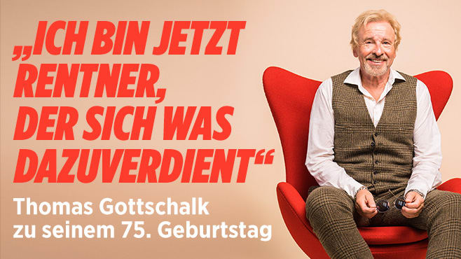 Thomas Gottschalk feiert 75.: „Karina ist mein größtes Geschenk!“