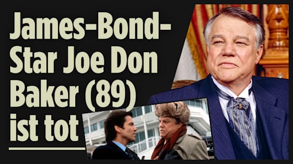 Trauer in Hollywood: James-Bond-Star Joe Don Baker (89) ist tot