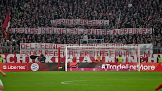 Bundesliga: Bayern – Werder – Heftige Protest-Gesänge im Stadion