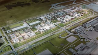 Ausdehnung im Westen: Hier baut der Münchner Flughafen kräftig an