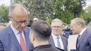 Merz in Kiew: Dieser Gänsehaut-Moment gibt Hoffnung