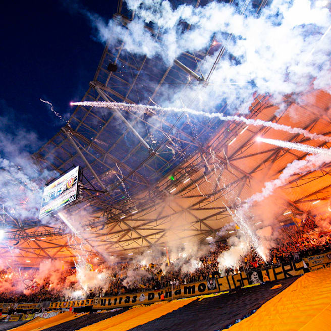 Dynamo Dresden: Spannend! Das sagen die Dynamo-Bosse zu Pyro-Shows