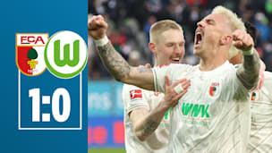Was eine Vorlage: Augsburgs 60-Meter-Traumpass gucken!