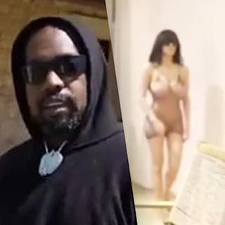 Kanye West sagt, er sei schwul, dann läuft Bianca nackt durchs Bild