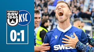 SSV Ulm unterliegt Karlsruher SC: Last-Minute-Sieg!