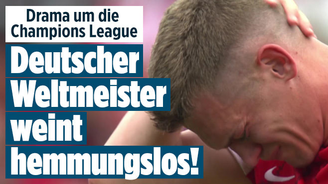 Bundesliga: Weltmeister weint hemmungslos nach Drama um die Champions League