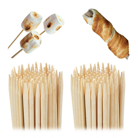 1000x Grillspieße aus Bambus extra lang