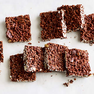Süßes trotz Glukose-Trick: Quinoa-Nuss-Puffs