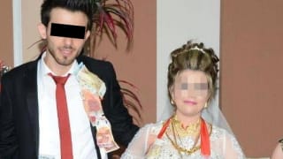 Sara und Azem am Tag ihrer Hochzeit