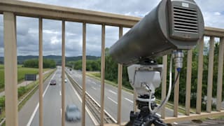 Achtung! Erster Handy-Blitzer auf A60