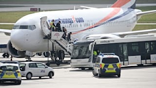 Das nächste Flugzeug mit Flüchtlingen in Deutschland gelandet