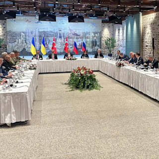 Ukraine-Russland-Treffen in Istanbul: Nicht einmal zwei Stunden, dann war es vorbei