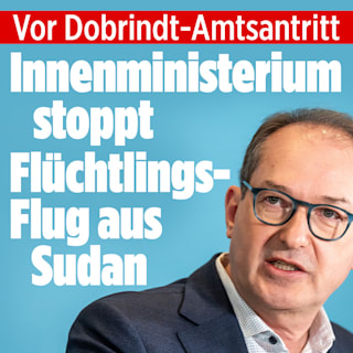Vor Dobrindt-Amtsantritt: Innenministerium stoppt Flüchtlings-Flug 
