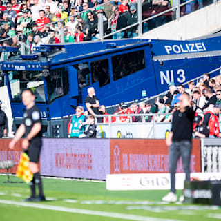 Hannover 96: Wasserwerfer-Angst bei Skandal-Derby gegen Braunschweig