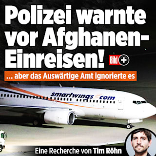 Außenamt ignorierte es: Polizei warnte vor Afghanen-Einreisen!