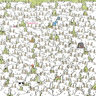 Wimmelbild der Woche: Können Sie hier das versteckte Schaf finden?