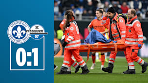 Nach Luft-Zweikampf: Sanitäter tragen Ex-Schalker vom Feld
