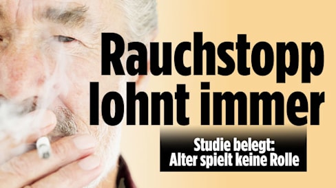 Nichtraucher: Rauchstopp steigert Lebenserwartung in jedem Alter