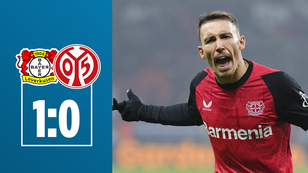 Bayer Leverkusen: Grimaldo-Traumtor entscheidet Topspiel gegen Mianz