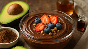 Avocado-Schokoladenpudding: Gesundes Frühstück ohne Zucker