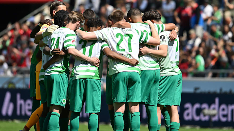 Es waren mal 10 Punkte Vorsprung: Greuther Fürth droht Rekord-Absturz