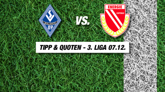 Mannheim - Cottbus Tipp