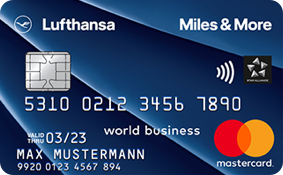 Miles and More Kreditkarte Business Blue