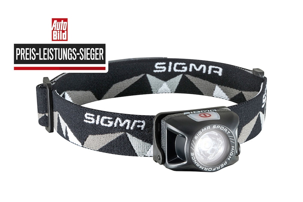 Stirnlampe  Produkttest   SIGMA HEADLED II
