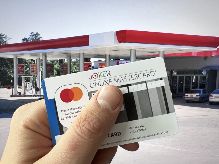 Prepaid Kreditkarte von der Tankstelle kaufen
