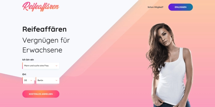 ReifeAffären ist eine Dating-Plattform für Casual Dates