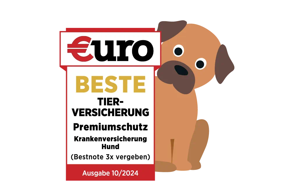 DA Direkt: €uro - Beste Tierversicherung für Ihren Hund